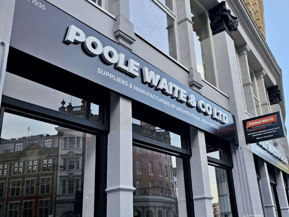 3d signage for maximum visual impact and good durability